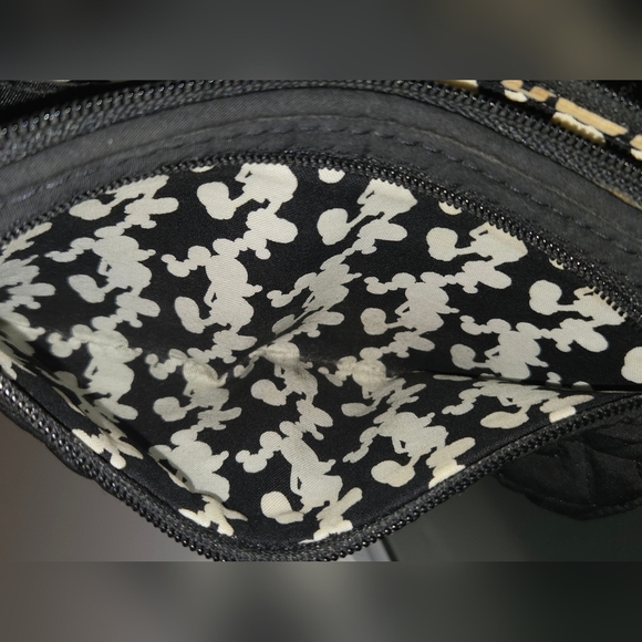 Vera Bradley BUNDLE Black Mickey Disney Quilted Women's Wallet and a Coin Purse! - Picture 6 of 10